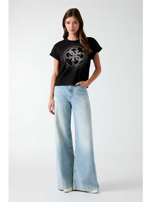 T-shirt woman Guess GUESS | W6YI18K4331/JBLK